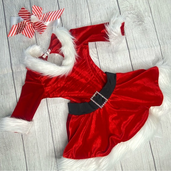 Christmas Santa Dance costume child small - Picture 14 of 15